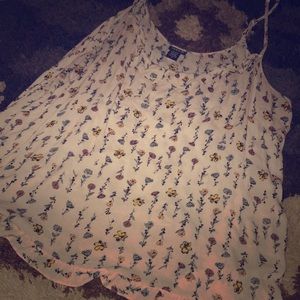 Spaghetti strap work shirt